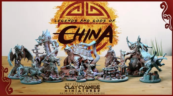 Legends and Gods of China - Clay Cyanide