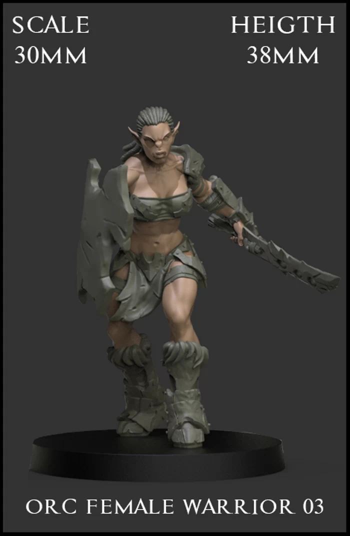 Orc Female Warrior