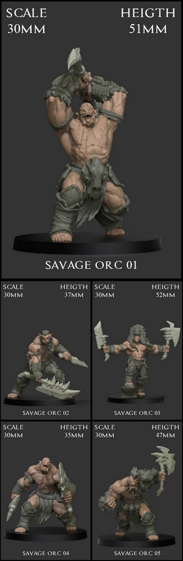 Savage Orc Unit