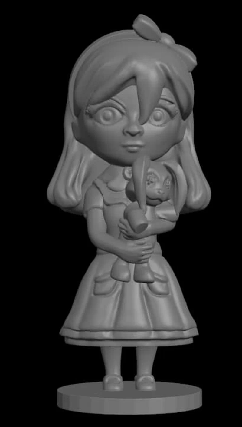 Alice Chibi - 3D print model STL