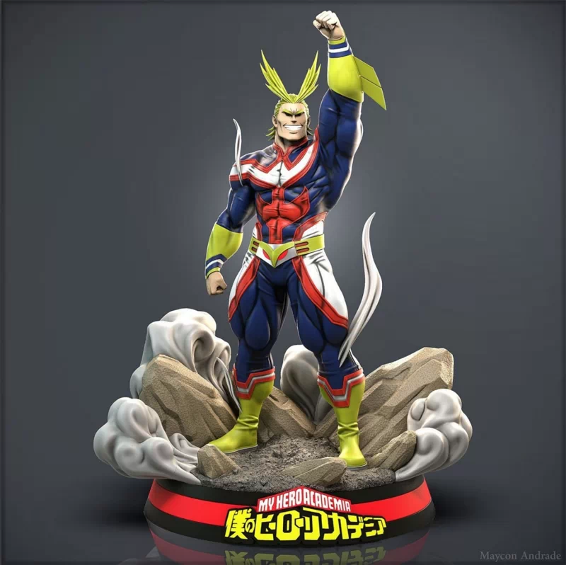 Allmigth - My hero academy - 3D print model STL