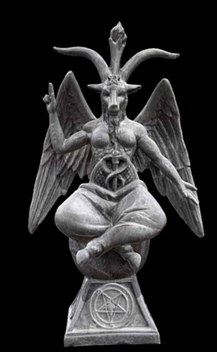 Baphomet statue