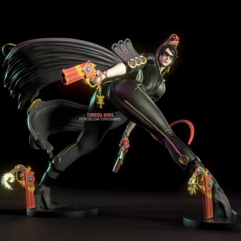 Bayonetta - 3D print model STL