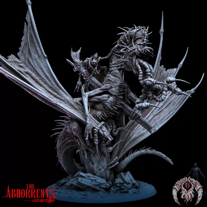 Bestiarum Miniatures - The Abhorrents - Bloodsucker Dragon