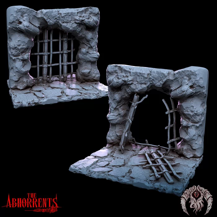 Bestiarum Miniatures - The Abhorrents - Prison Cells