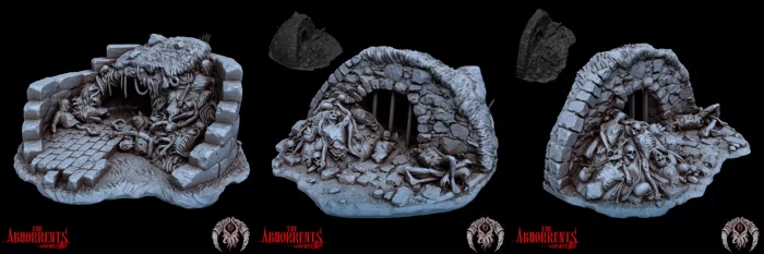 Bestiarum Miniatures - The Abhorrents - Vampire Lairs