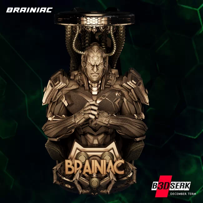 Brainiac Bust