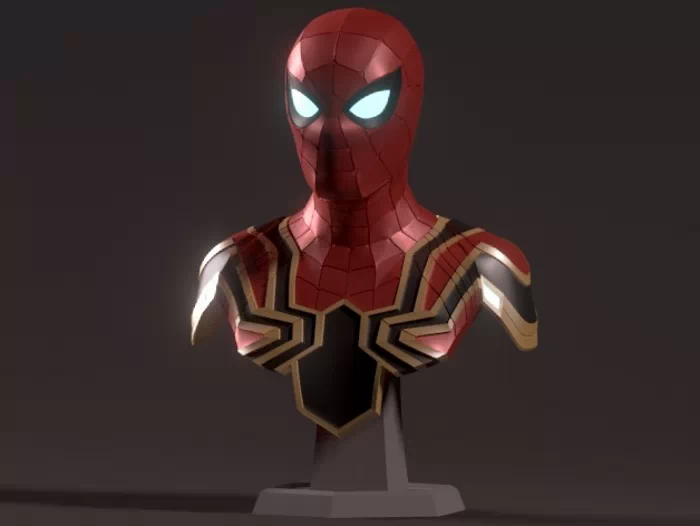 Bust Spiderman - Infiniti Wars