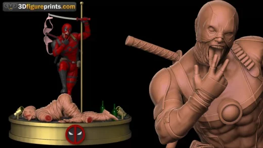 Dead by Pool – (Deadpool) - 3D model for printing | AssetsFree.com