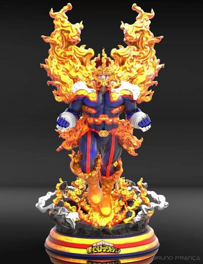 Endeavor - My Hero Academy - 3D print model STL