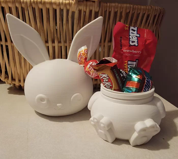Easter Bunny - Threaded Box