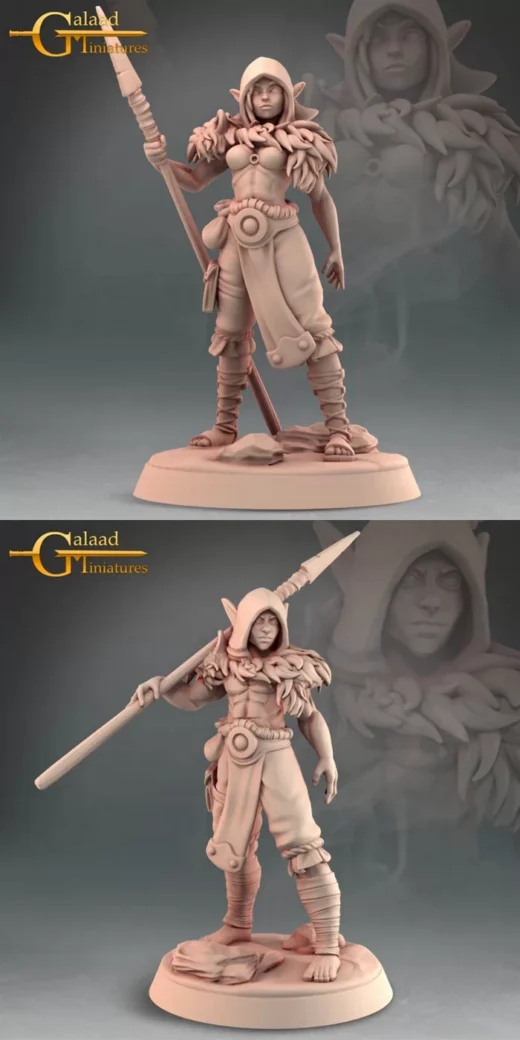 Galaad Miniatures – Into The Woods – Rangers - 3D model for printing | AssetsFree.com