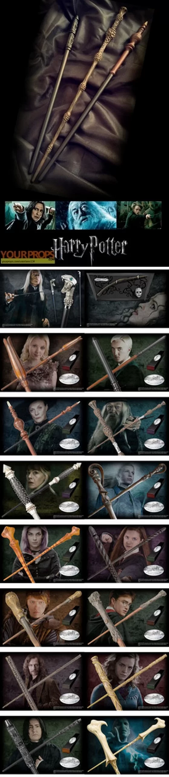 Harry Potter movies - Wands