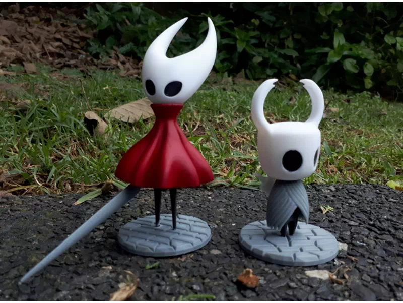 Hollow Knight and Hornet - 3D print model STL