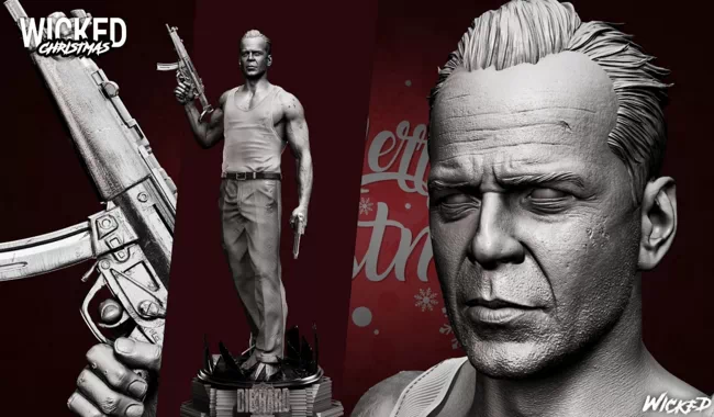 John McClane Statue