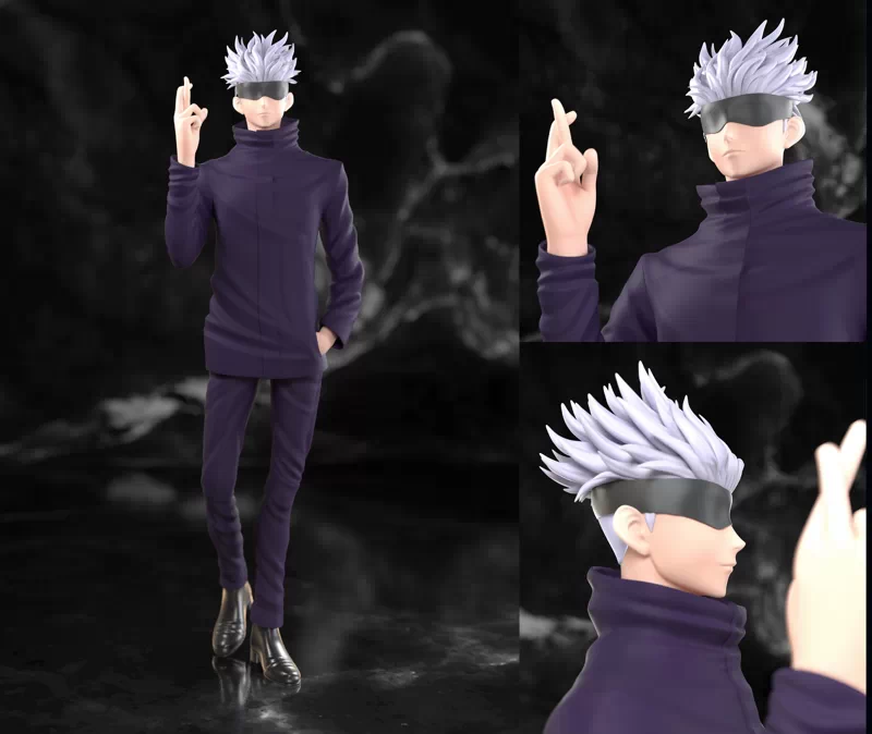 Jujutsu Kaisen Gojo Satoru - 3D print model STL