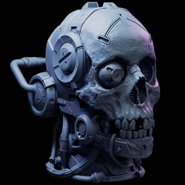 Loot Studios - Robot Skull