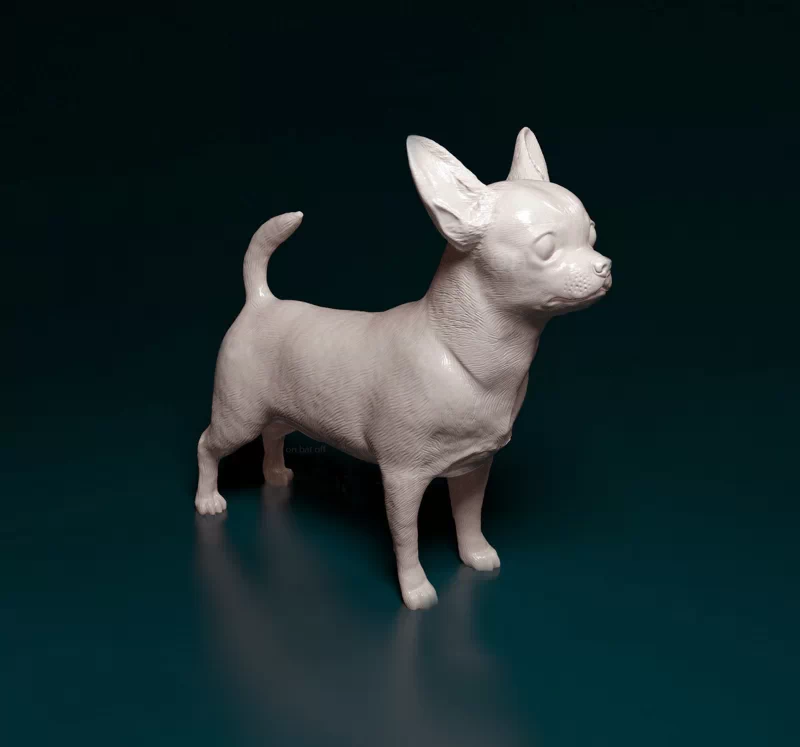 Maceta chihuahua Larivé - 3D print model STL