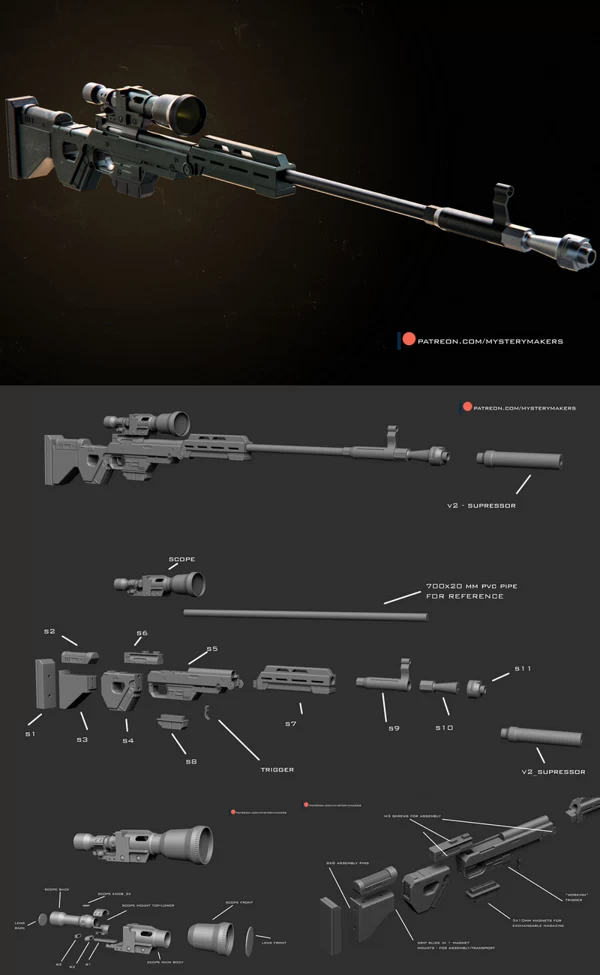 Mystery Maker - IQA-11 blaster rifle