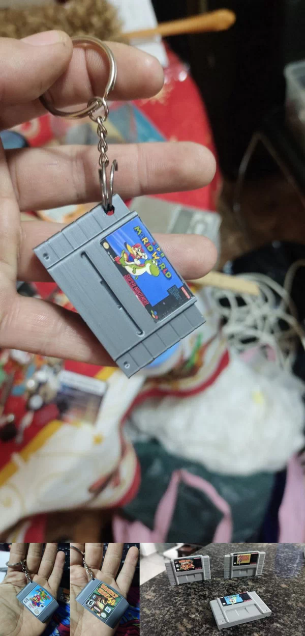 Nintendo keychain