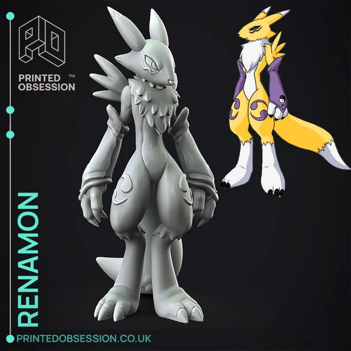 Renamon - Digimon - Fan Art