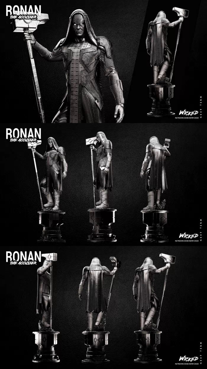 Ronan - Statue and Bust