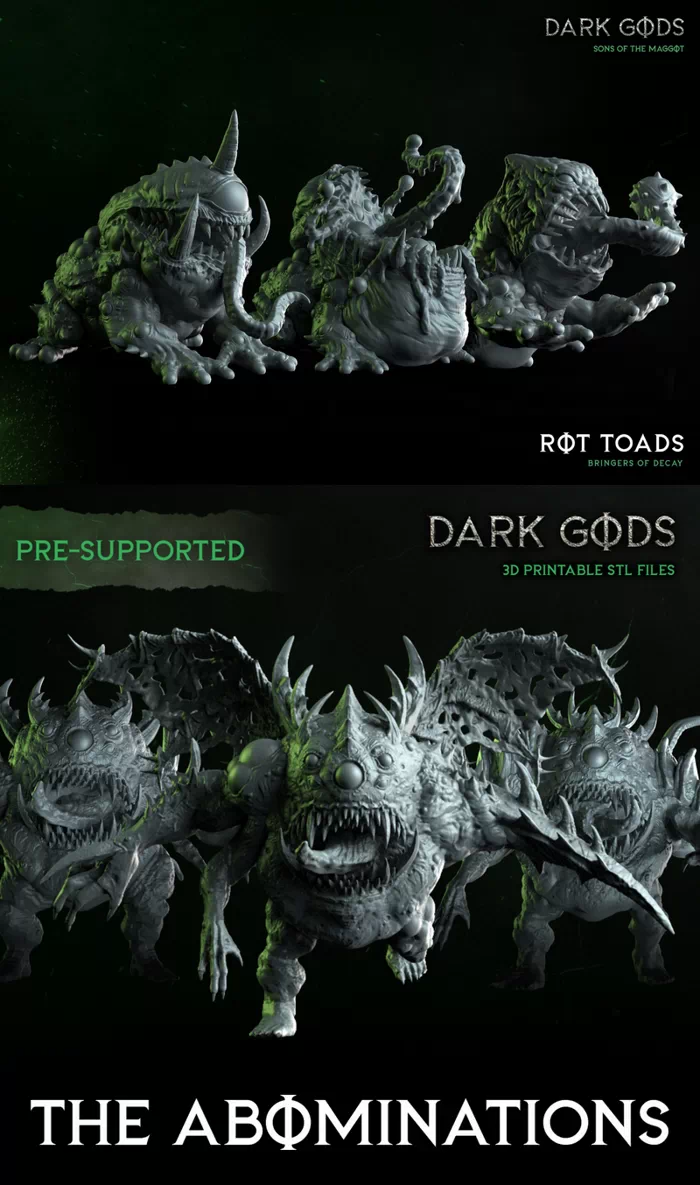 Rot Toad - Dark Gods