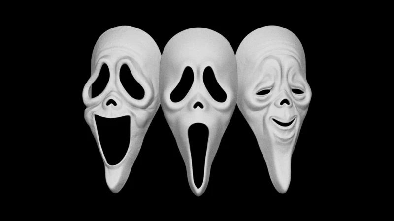 Scarry Movie Masks - 3D print model STL