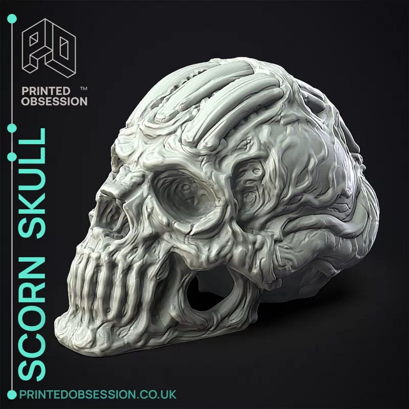 Scorn Skull - 3D print model STL