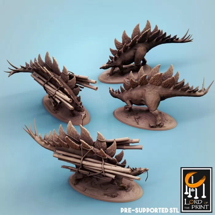 Stegosaurus - LOTP - Dinotopia