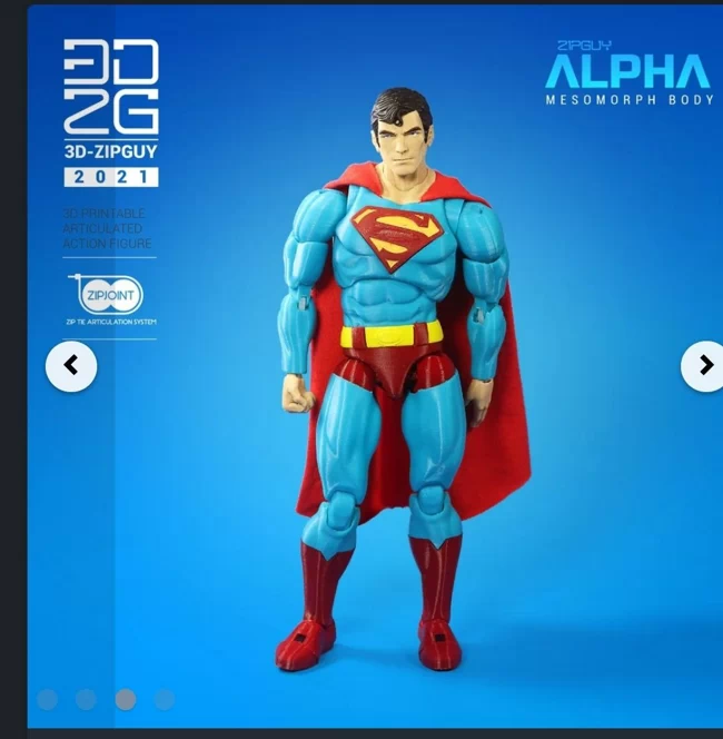 Superman Upgrade Kit for Zipguy Alpha