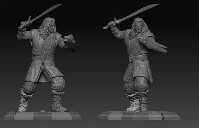 Thorin Oakenshield - 3D print model STL