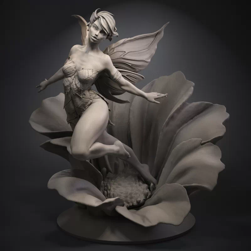 Tinker Bell - 3D print model STL