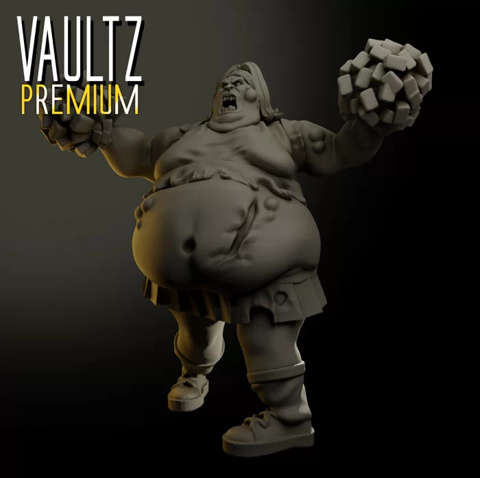 Vault Z - Fatty Cheerleader