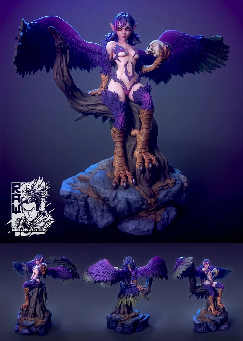 Vivi the harpy - Ronin Arts Workshop