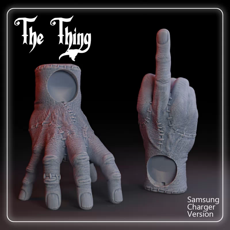 The thing charger - stand for samsung watch - 3D print model STL