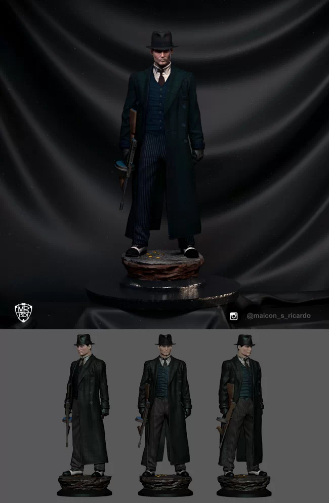 Maicon Ricardo - John Dillinger. Johnny Depp