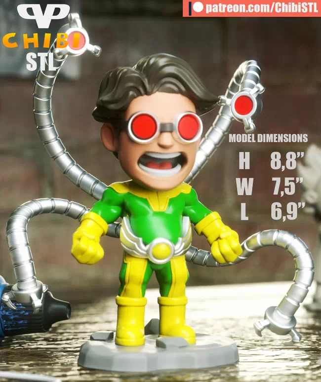 3DXM - Doctor Octopus Chibi