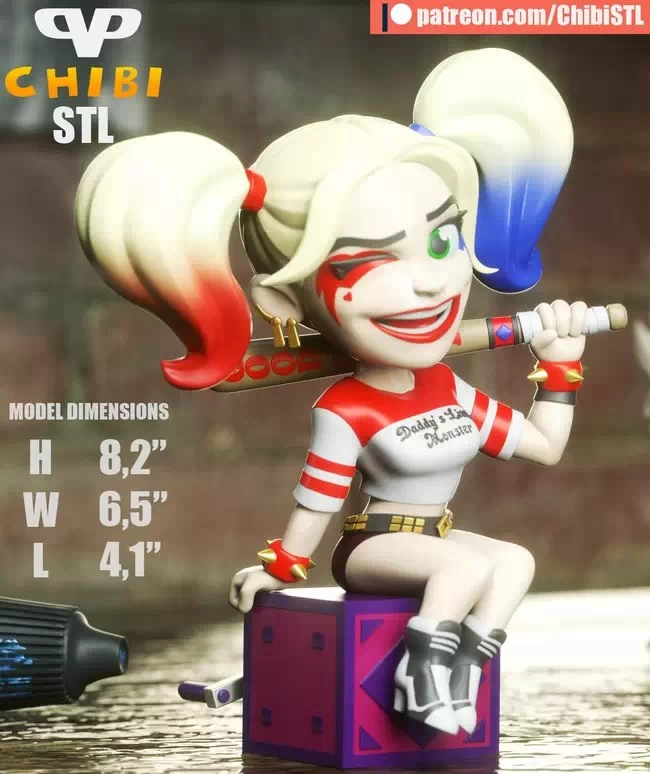 Harley Quinn Chibi - Robbie Margot