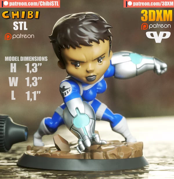 3DXM - Quake Chibi