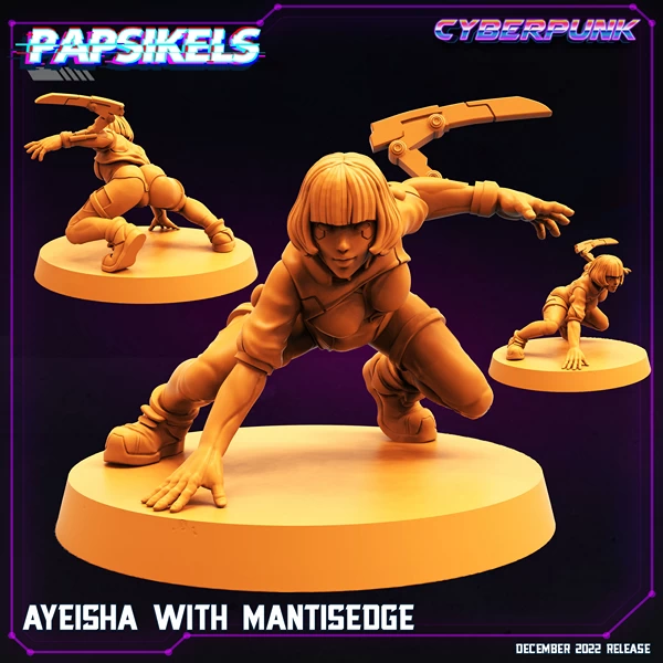 AYEISHA WITH MANTISEDGE