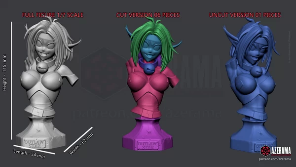 Aisha Clan Clan - Azerama bust