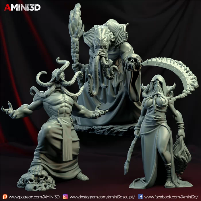 Amini3D - Illithid