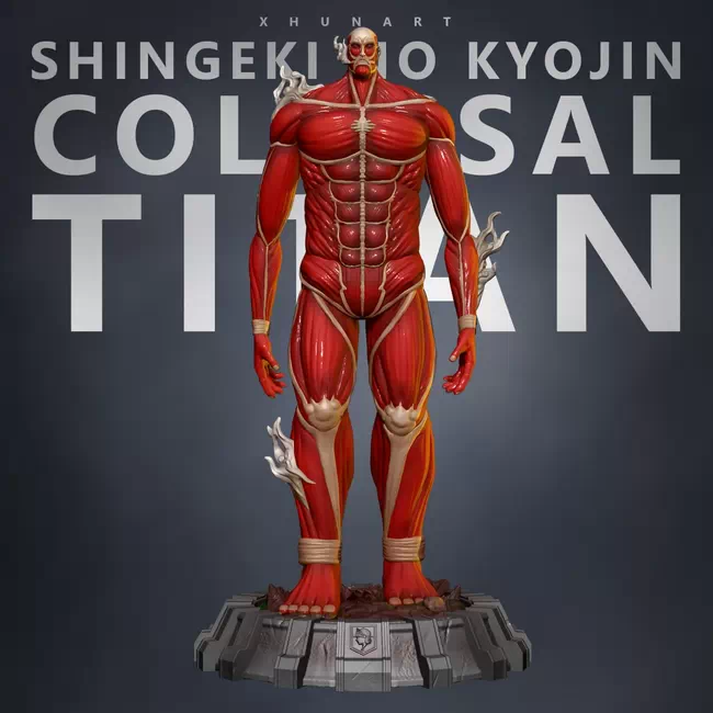 Titan Colossal - Shingeki Kyojin