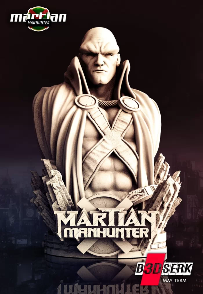 Martian Manhunter Bust