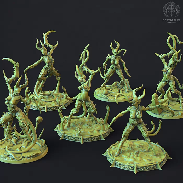 Bestiarum Miniatures - Agony and Temptation - Demonetes