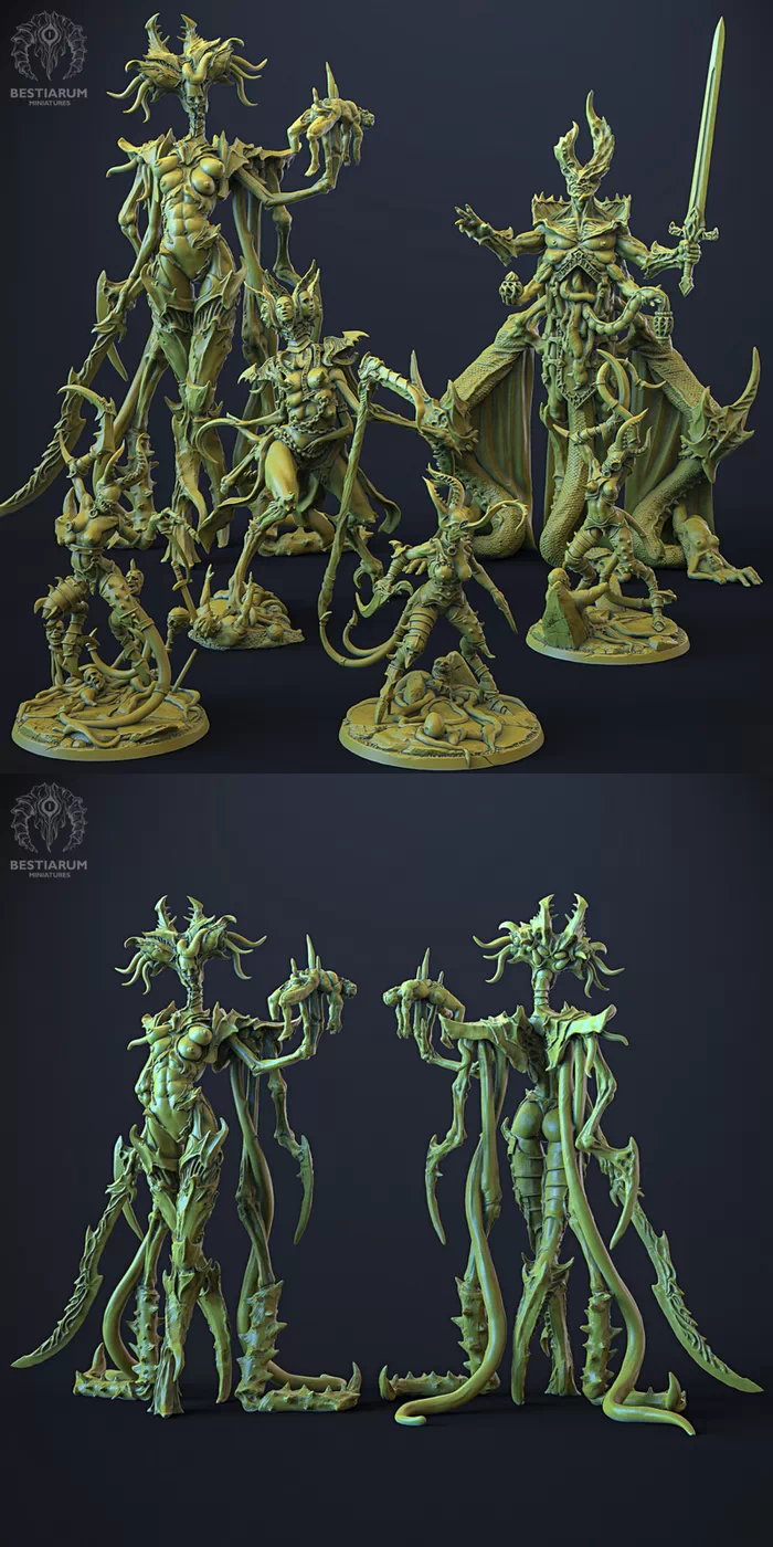 Bestiarum Miniatures - Agony and Temptation - Greater Demoness