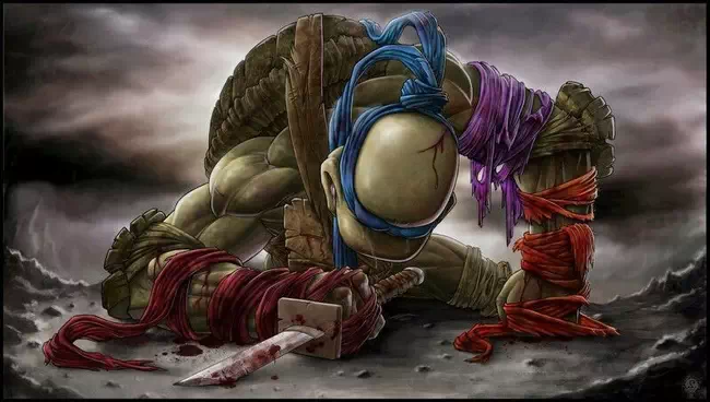 Battle Leonardo - TMNT - Fan Art