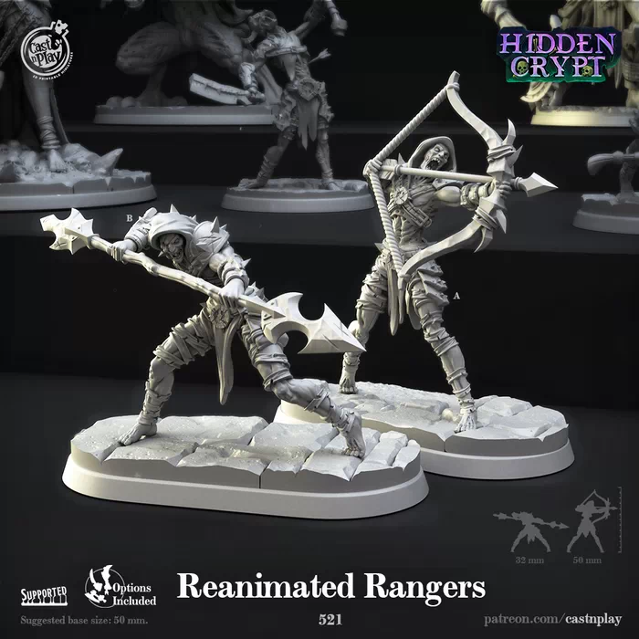 Cast'N'Play - Hidden Crypt - Reanimated Rangers