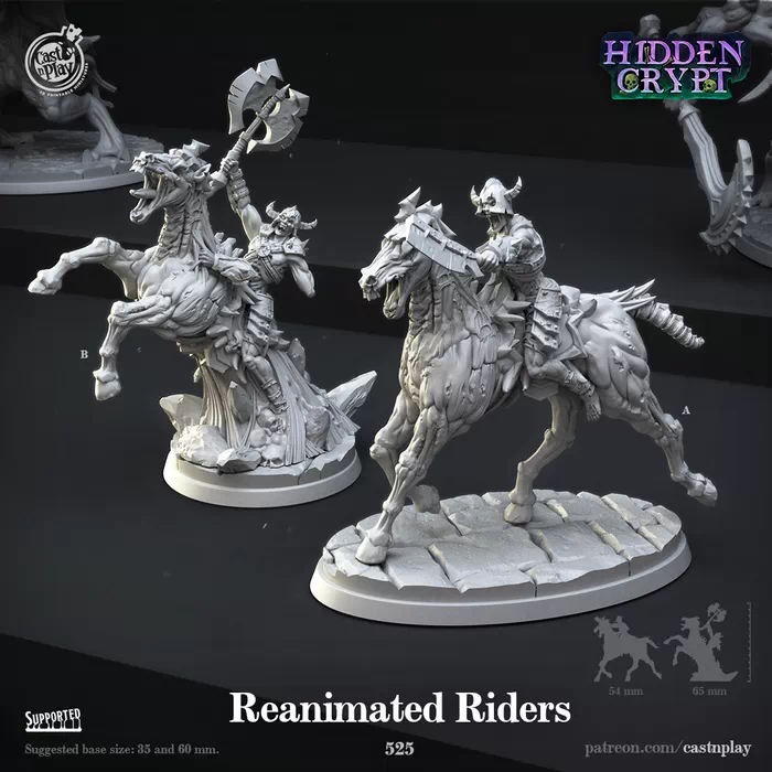 Cast'N'Play - Hidden Crypt - Reanimated Riders